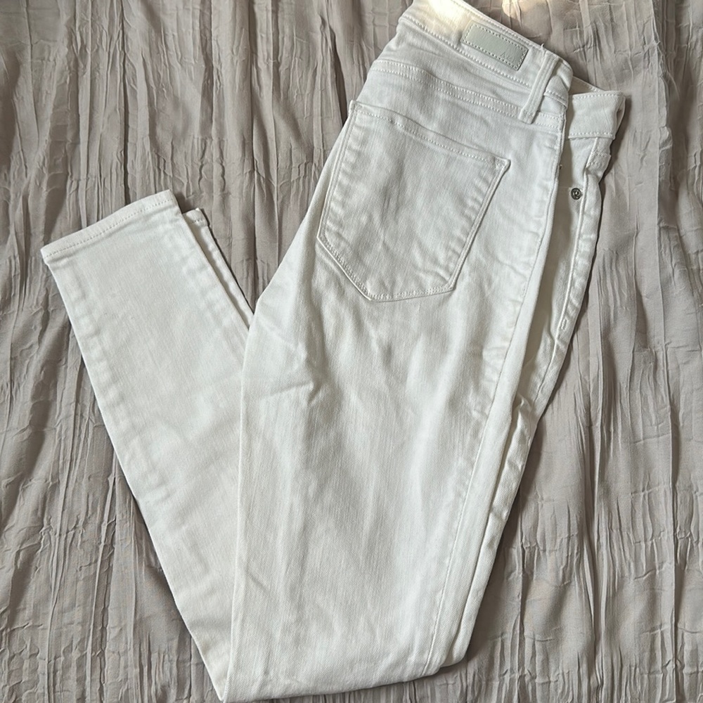 Abercrombie & Fitch Skinny White Jeans Sz 0